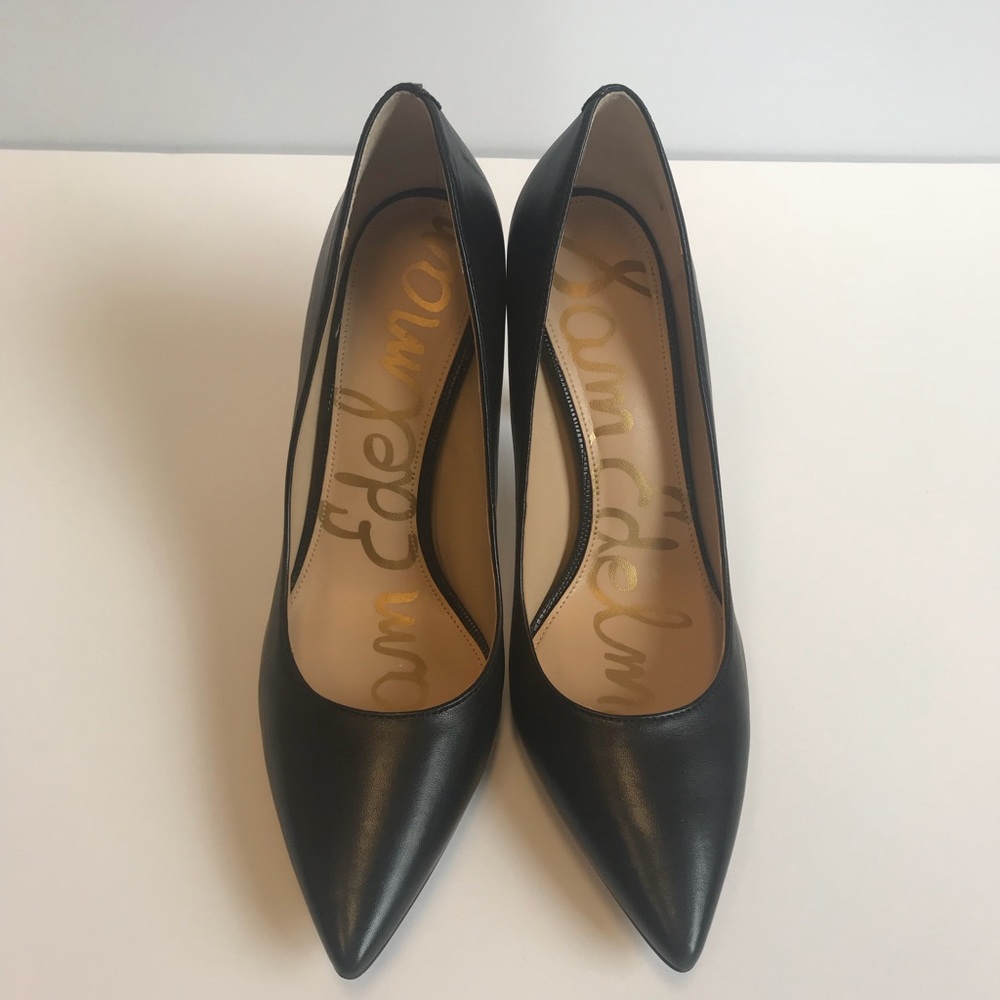 Sam Edelman Black Pointed Toe Pump Heels Size 8M